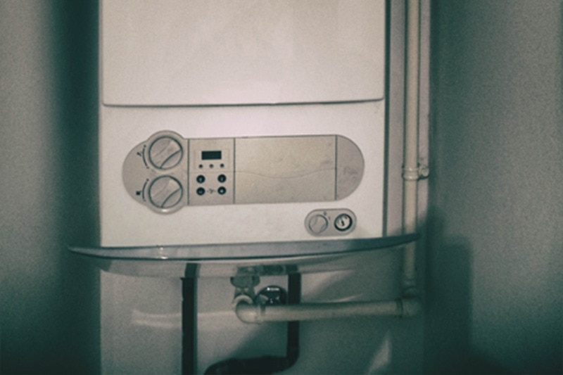 panel on a furnace
